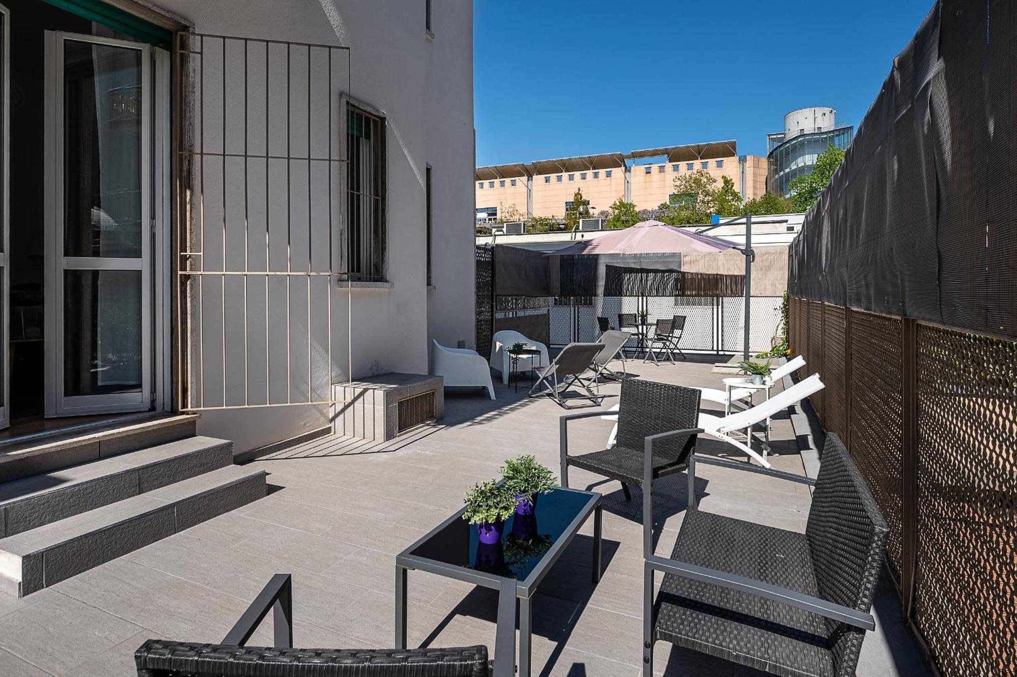 Classbnb - Ampio Appartamento A 1Km Da Citylife Milan Bagian luar foto